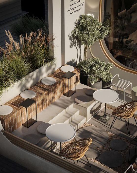 Hana Tea House Interiors