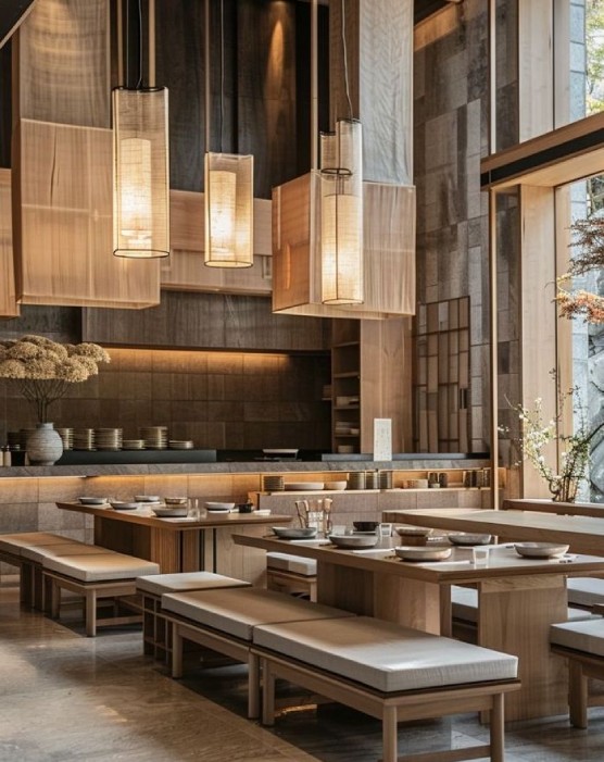 Hana Tea House Interiors